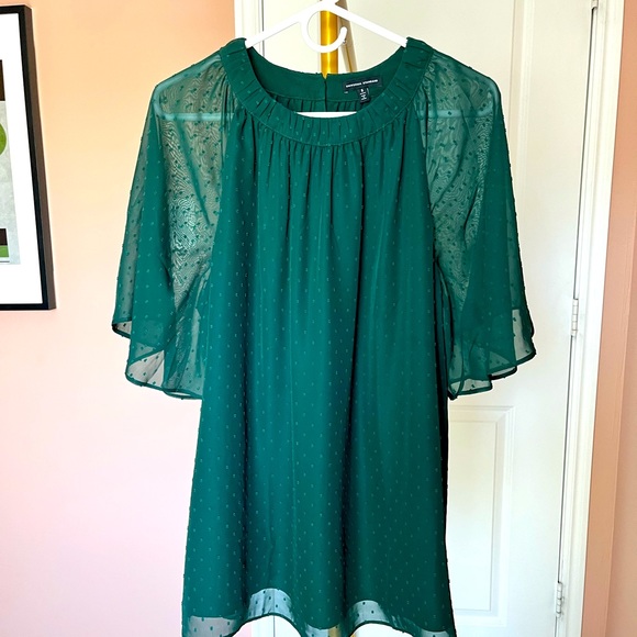 Chiffon Drapey Ellie Blouse with Swiss Dot - Universal Standard size S (14-16) - Picture 6 of 9